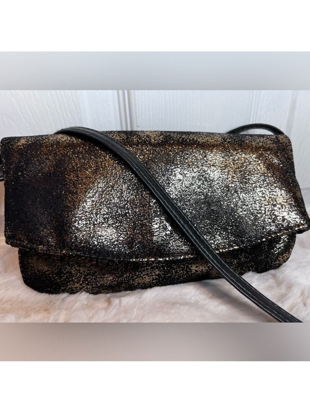 MAURA 3-in-1 CROSSBODY BAG GOLD/BLACK.